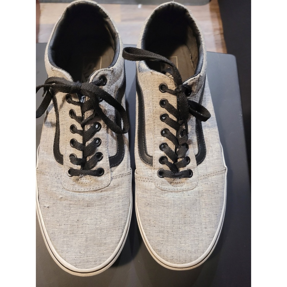 Vans Off The Wall Canvas Low Top Sneakers Men's Size 11.5 with flaws - Picture 1 of 10